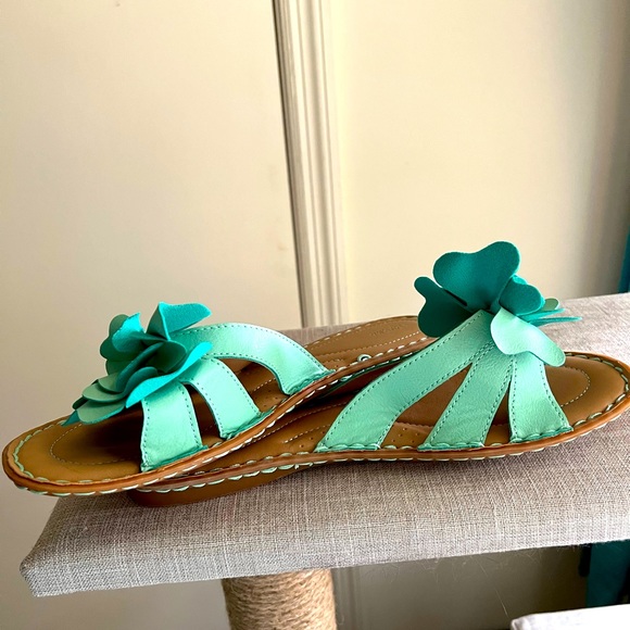 🌸🌸NIB Sonoma Life and Style Mint Mariel Sandals.🌸🌸 - Picture 5 of 7